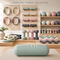 Barre d'haltères en silicone, équipement d'entraînement de force, poids pour Pilates, pour studio de Pilates