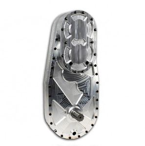 Servicio de torneado y fresado CNC de 5 ejes para caja de transferencia recta personalizada de aluminio billet 6061 - Product Image 1