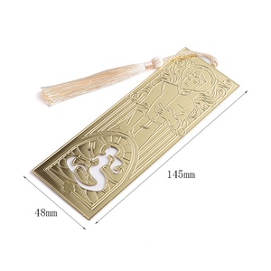 Marcapáginas de Acrílico y Metal Personalizado con Borla, Decoración para Regalo, Marcapáginas Transparentes - Product Image 4