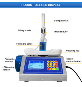 Emulsi cair/Esens mesin pengisi air pompa peristaltik desktop mesin pengisi cairan parfum - Product Image 2