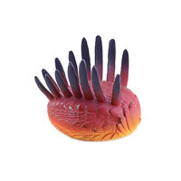 Modèles d'animaux marins simulés en PVC pour l'aquarium, souvenirs transfrontaliers : jouets Nautilus, Calamar et Scorpion Opabinia