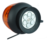 Autres Accessoires d'éclairage de voiture Lampe d'avertissement de balise stroboscopique d'urgence à LED avec magnétique ECE R65