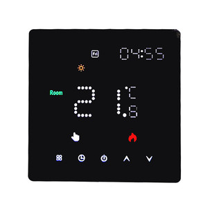<span class=keywords><strong>Thermostat</strong></span> <span class=keywords><strong>intelligent</strong></span> WiFi haute puissance SIXWGH 16A, contrôle par application Tuya, écran couleur LED, chauffage au sol électrique pour maison, camping-car, <span class=keywords><strong>Alexa</strong></span>/Google - Product Image 1