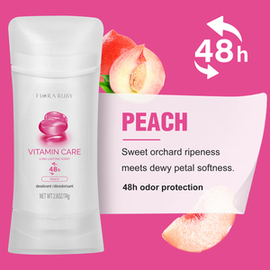 Flora Ruby vitamin chăm sóc cơ thể nhãn hiệu riêng 48h chất khử mùi và chất chống Mồ Hôi Khử Mùi Chất Chống Mồ Hôi dính tùy chỉnh bán buôn - Product Image 1