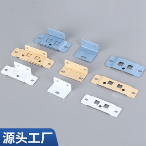 Support d'angle deux-en-un Kai Shun en fer pour étagère de meuble, connecteur en L à 90 degrés pour fixation de panneaux en bois - Product Image 1