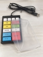Clavier mécanique programmable en gros, clavier Cherry mécanique entièrement programmable, barre de commande pour système vidéo de cuisine