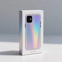 Caja Plegable Ecológica Personalizada con Laminado Mate y Recubrimiento UV para Electrónicos y Fundas de Celulares