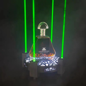 Support LED Lumineux pour Bouteilles de Champagne, Spiritueux, Vin, et Présentoir XO – Idéal pour Bars, KTV, Fêtes – en Fer Durable pour Usage Intérieur - Product Image 2