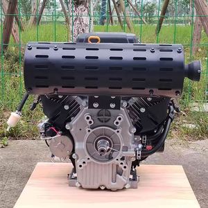 เครื่องยนต์เบนซิน Loncin 2V80FD 764 ซีซี แบบสองสูบ 24 แรงม้า สตาร์ทไฟฟ้า ระบายความร้อนด้วยอากาศ เพลาแนวนอน พร้อมลูกปืน - Product Image 5
