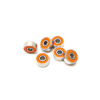 Roulement à billes à gorge profonde hybride en acier inoxydable et céramique avec rouleau en caoutchouc S683 3x7x3mm pour canne à pêche et moulinet de pêche