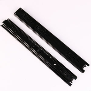 Ms Canal télescopique Quincaillerie Canal de tiroir 3 plis Roulement à billes Tiroir à glissière <span class=keywords><strong>400</strong></span> <span class=keywords><strong>mm</strong></span> - Product Image 2