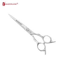 RK129 SUS 440A Ciseaux de coupe de cheveux d'usine en acier inoxydable Ciseaux de coiffure OEM