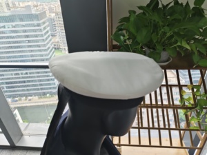 Casquette <span class=keywords><strong>de</strong></span> marin personnalisée Captain White Anchor Royal Naval Cap - Product Image 5