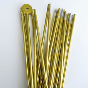 Postes de Carpa de Aluminio Ligeros, Resistentes, Flexibles y Fáciles de Montar para Campamentos y Aventuras <span class=keywords><strong>al</strong></span> Aire Libre - Product Image 1