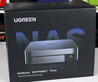 UGREEN DXP480T Plus 4 Bay All-Flash SSD 4 Bay Intel I5 1235u 10-Core CPU 8GB DDR5 RAM 128GB SSD 10GbE Port Wi-Fi 6 (sans disque)