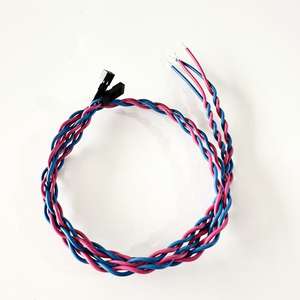 Vlamvertragende Gevlochten Draad, 2-Core Puur Koperdraad, Slijtvast Flexibel Koord - Product Image 1