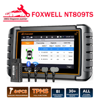 Herramienta de Programación TPMS Original FOXWELL NT809TS, Escáner Automotriz Bluetooth OBD2 para Todos los Sistemas, Escáner de Automóviles con Prueba Bidireccional