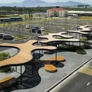Escultura de Madera Enrollada SENZHAO para Parques Urbanos, Calles Comerciales y Aeropuertos - Product Image 2