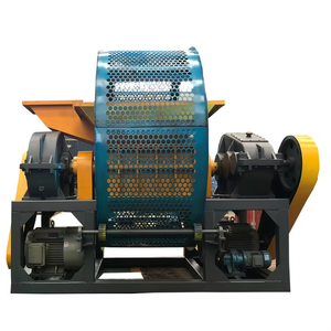 Machine de recyclage des déchets alimentaires Broyeur de recyclage à double arbre pour déchets de bois et de métal - Product Image 1