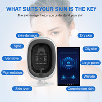 Professional 8-Spectrum Skin Analysis Machine Muti-functional AI Skin Analyzer with 15.6-inch Large Screen for Home & Salon