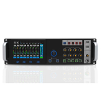 Console de mixage audio professionnelle T-MU22 numérique 22 entrées 18 sorties avec écran tactile et télécommande Wi-Fi