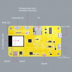 Carte d'affichage HMI ESP32-WROOM 2,8 pouces 240x320 |   Écran LCD TFT SPI ILI9341, tactile résistif, LVGL, Wi-Fi/BLE, kit Arduino W893 - Product Image 3