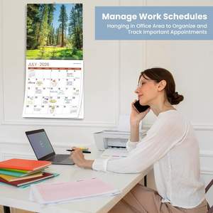 <span class=keywords><strong>2026</strong></span> Takvimi, Milli Parklar Aylık Duvar Takvimi <span class=keywords><strong>2026</strong></span>, Kasım 2025'ten Aralık <span class=keywords><strong>2026</strong></span>'ya Kadar Geçerli, Asılı Duvar Takvimi Açıldı - Product Image 3