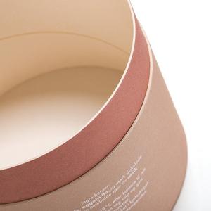 مادة قابلة لإعادة التدوير هدية فاخرة من الورق المقوى أنبوب اسطوانة التعبئة والتغليف مع الشريط - Product Image 4