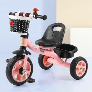 Sepeda Roda Tiga Bayi Bahan Baja / Mobil-mobilan Anak <span class=keywords><strong>3</strong></span> Roda - Product Image 2