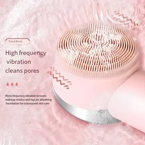 Electric Facial Cleanser Brush Face Care Beauty Device Enough Stock Wholesales Portable Silicone Multi Functional ODM OEM