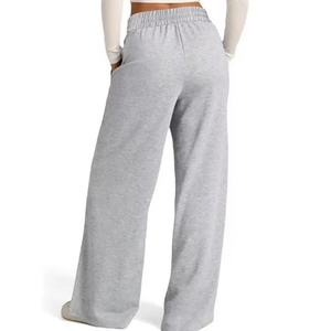 Pantalons de survêtement larges de haute qualité, taille haute, pour hommes, jogging personnalisé, décontracté, entraînement, jogging, pantalon de survêtement évasé - Product Image 4