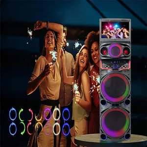 High Power Party Private Model Speaker Karaoke Dj Blue Tooth Speaker Met 16 Inch High Definition Touchscreen