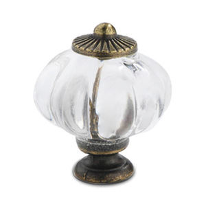 Jingmao Furniture Handle Crystal Acrylic Novelty Shape Drawer <b>Knob</b> Traditional Style Durable Zinc Alloy - Product Image 5