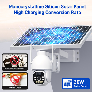 Ubox 20W Năng Lượng Mặt Trời Powered 4G PTZ Máy Ảnh 24H Ghi Âm 1 Năm Với Ánh Sáng Màu Đen Tầm Nhìn Ban Đêm 3MP 20800MAh Pin, Tốt Nhất 4G Ăng Ten - Product Image 6