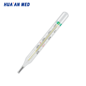 Termómetro de cristal para el hogar, líquido clínico, sin mercurio, Oral, axila, Rectal - Product Image 4