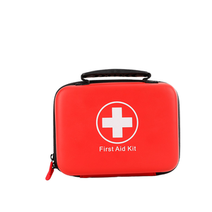 Wholesale Waterproof Red Travel First Aid Kit Bag Medical Medicine Storage Case EVA Custom Case