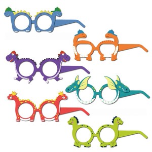 Gafas <span class=keywords><strong>de</strong></span> Papel con Diseño <span class=keywords><strong>de</strong></span> <span class=keywords><strong>Dinosaurios</strong></span> <span class=keywords><strong>para</strong></span> Niños, Gafas <span class=keywords><strong>de</strong></span> Fiesta, Decoración <span class=keywords><strong>para</strong></span> Fiestas Infantiles, Gafas <span class=keywords><strong>de</strong></span> Dibujos Animados - Product Image 2