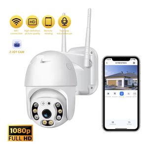 <span class=keywords><strong>Cámara</strong></span> IP WiFi A12 1080P HD PTZ 2.4G para Exteriores, Seguridad del Hogar, Videovigilancia WiFi CCTV Inalámbrica - Product Image 1