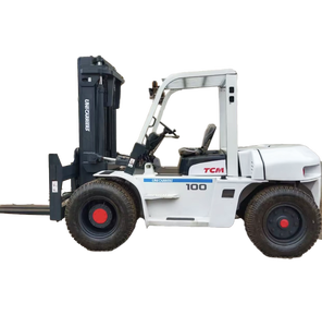 Diesel <b>Forklift</b> FD100 Series Second Hand 10 ton TCM 100 Used Heavy Duty Material Handling Equipment for Sale CE Certified - Product Image 1