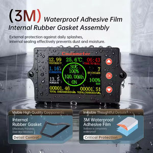 Voltmètre numérique Peacefair PZEM-041, ampèremètre, <span class=keywords><strong>wattmètre</strong></span>, testeur de batterie <span class=keywords><strong>12V</strong></span> 48V, mesure de la puissance, de l'énergie et de la capacité, avec sortie d'alarme - Product Image 3