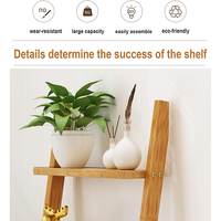 Étagère de rangement moderne mobile à 5 niveaux pour plantes de livres, maison, salon, salle de bains, échelle, étagère
