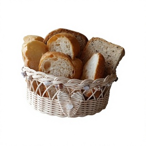 Artex Green Earth Natural Rattan Eco-Friendly <b>Square</b> Bread <b>Basket</b> with Multifunction Design Modern Style Made in Hanoi - Product Image 1