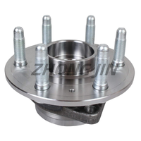 Capteur ABS 513289 avec 6 bouchons moyeu de roue avant arrière et assemblage de roulement pour Cadillac SRX 2010-2016