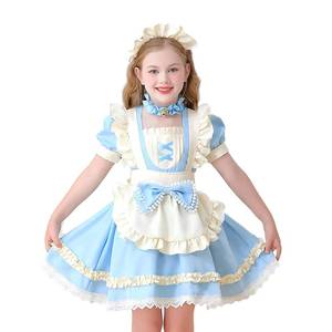 Vestido Lolita Vintage para Niñas, Estilo Colonial Pastoral, Traje para Fiestas y Actuaciones Infantiles - Product Image 1