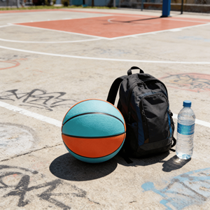 Pallone da <span class=keywords><strong>Basket</strong></span> Professionale Taglia 7, Design Accattivante, Personalizzabile Rosso e Nero, per Allenamento e <span class=keywords><strong>Partite</strong></span>, per Scuole, Squadre Sportive e Club - Product Image 5