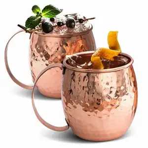 60ml 350ml 500ml Black Gold Copper Beer & Coffee Mug Hot Selling Kitchen Decorative Copper Mug At Wholesale Rate