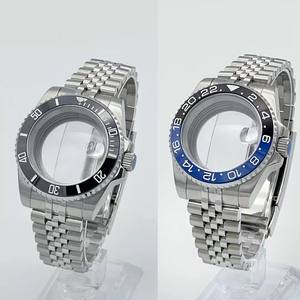 Kit de Boîtier de Montre 40 mm avec Bracelet, Fond Transparent, Verre Saphir et Boucle Réglable pour Mouvement NH34/NH35 - Product Image 6
