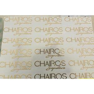 Las pegatinas de metal se pueden personalizar con diseños de logotipos y texto Etiqueta engomada de metal plateada Cualquier forma personalizada - Product Image 1