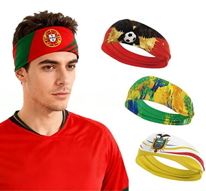 Bandeau pour fans de football 2026 pour le Canada, le Mexique, la France, les sports, les pom-pom girls, bandeau décoratif pour événements - Product Image 1