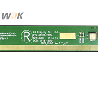   Écran LCD 43 pouces LC430DQJ-SLA1, panneau d'écran de remplacement, modules LCD pour écran de télévision intelligent, pièce de rechange, cellule ouverte